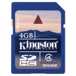 KINGSTON 4GB SDHC MICRO SD KART