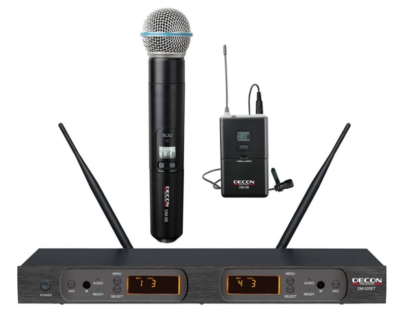 Decon DM-520ET Uhf Telsiz Mikrofon