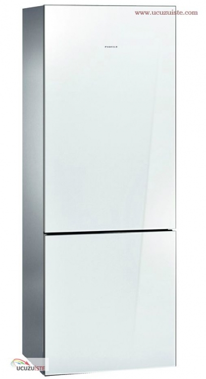 Profilo BD3057W3SN Cam kapılar, Beyaz  Kombi buzdolabı  A++
