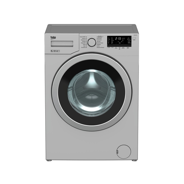 Beko BK 9101 EYS Gri Çamaşır Makinesi 9KG A+++ 1000 Devir