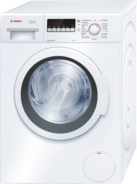 Bosch Çamaşır Makinesi WAK20211TR 8KG 1000 Devir A+++ Enerji Sınıfı