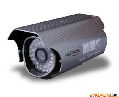 FUJITRON 1/3" SONY CCD 420TVL Renkli IP66 IR Kamera