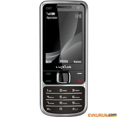 Luxus c67 - Nokia 6700 Tarzı ÇİFT HATLI CEP TELOFONU