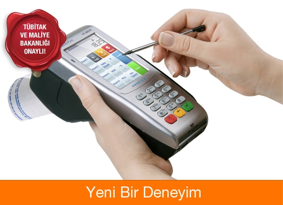 Profilo & Verifone VX 680-E1 Yeni Nesil EFT POS Makinası Akülü Sabit