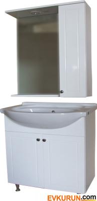 Lake MDF Lavabo Dolapları Kod B-80