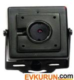 FUJITRON 1/4" SONY CCD Renkli Pinhole Kamera