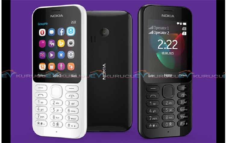 Nokia 222 Çift Hatlı