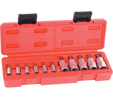 Rico 11 Pc 1/4 - 1/2 Torx Lokma 5 Köşe Takımı