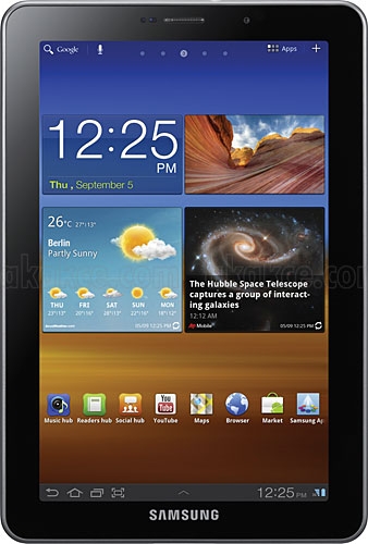 SAMSUNG P6800 GALAXY TABLET 7.7 GSM SILVER 3MP BLUETOOTH RADYO MP3/MP4 3G WI-FI DOKUNMATIK ANDROID 16GB DISTRIBÜTÖR+HS