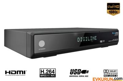 Dıgılıne DG-9900CIS PVR Özellikli HDMI Çıkışlı Network HD Uydu Alıcı