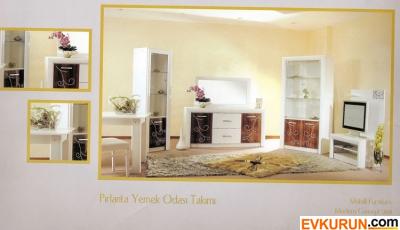 Fidemo Pırlanta Yemek Odası Takımı