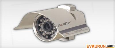 Balitech BL-656D profesional gece görüş kamera 24 led