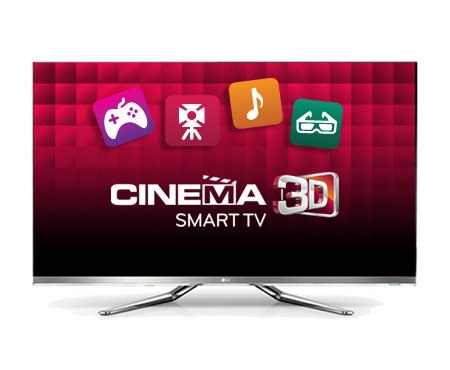 Lg 42LM860V 42inc 107Cm 800Hz 3D Smart LED TV - MAGIC MOTION KUMANDA, 6 ADET FPR GÖZLÜK