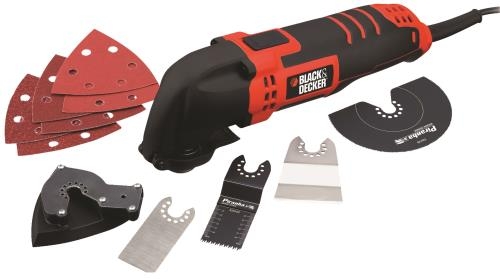 Black&Decker MT250KA Çok Amaçlı Zımparalama, Kesme, Raspalama Aleti