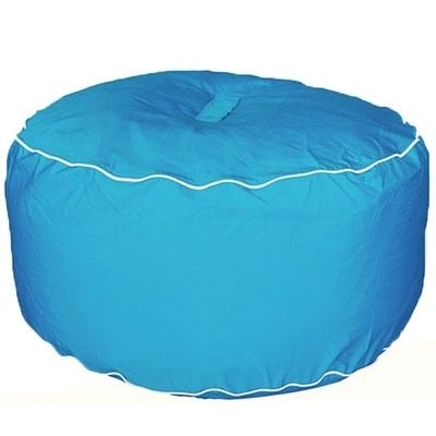 Hip Chik Chairs Round Ottoman Puf Minder Mavi