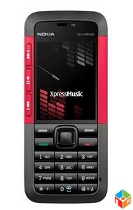 Nokia 5310 XpressMusic Kırmızı Mavi Siyah