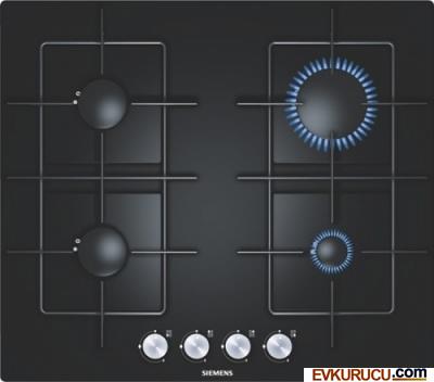 Siemens EP616PB81E 60cm Kendinden Kumandalı Gazlı Ankastre Ocak Siyah