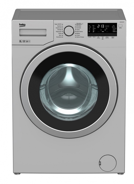 Beko D4 8101 EYS gri 8 Kg 1000 devir Çamaşır Makinası