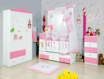  PERİ KIZI BEBEK ODASI (MDF -LAKE) Büyüyen