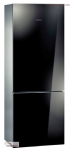 Profilo BD3057B3SN Cam kapılar, siyah Kombi buzdolabı  A++