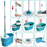  Easy  Mop Sıkma Hazneli Microfiber Temizlik Setİ