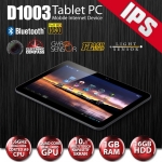  10.1' ARTES D1003 DC IPS 1G 16G BT KLF+KLM+KRM 4.1 tablet