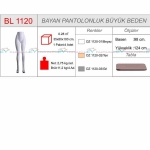 Cansız Manken Ba Bayan Büyük Beden Pantolonluk Cansız Manken