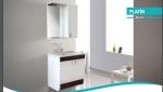 Starium Platin 6 Starium Platin 65 cm PVC Plastik Banyo Dolabı