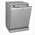 Şık Tasarımlı A+ Enerji, A Yıkama ve A Kurutma Performanslı Gümüş Gri Bulaşık Makinesi