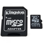 KINGSTON 2GB MICRO SD KART SD-MINI SD ADAPTÖRLÜ