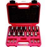  RICO 20 PC 1/4 & 1/2 DELİKLİ TORX LOKMA SETİ