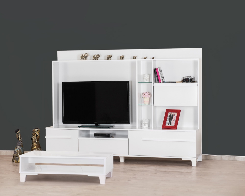 TV Ünitesi 5060 Aspendos Beyaz Modeli