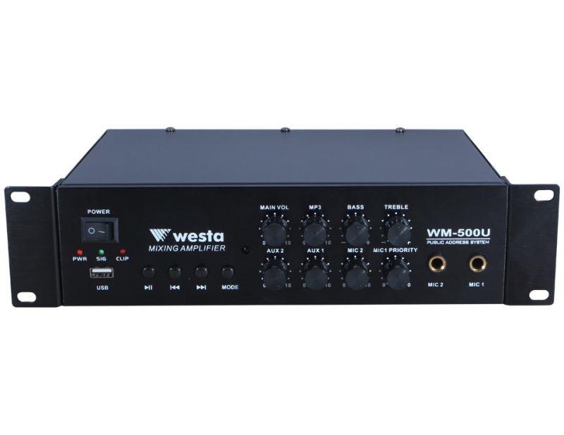 Ses Müzik Sistemleri İçin WM-500U Mikser Amfi